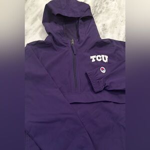 TCU Horned Frogs Champion Packable Purple Light Weight Jacket